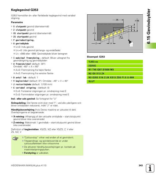 4.5 Stikcy kler - heidenhain