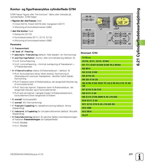 4.5 Stikcy kler - heidenhain