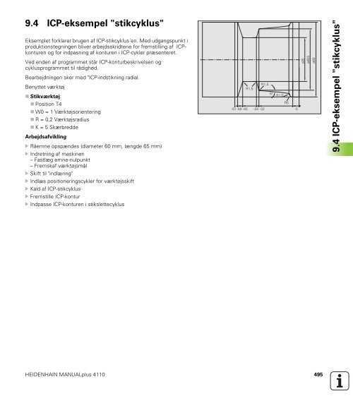 4.5 Stikcy kler - heidenhain