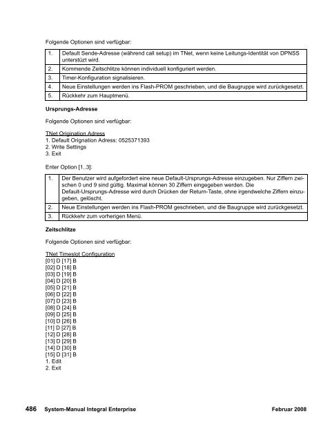 Integral Enterprise - Avaya Support