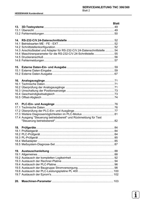 SHB_TNC360 - heidenhain