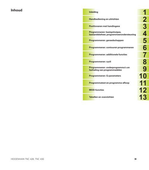 TNC 426 TNC 430 - heidenhain