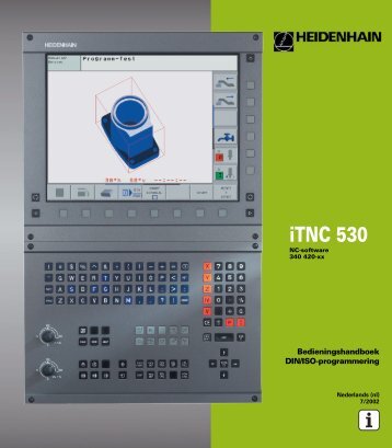 DIN/ISO: Benutzer-Handbuch iTNC 530 (340 420-xx) - heidenhain