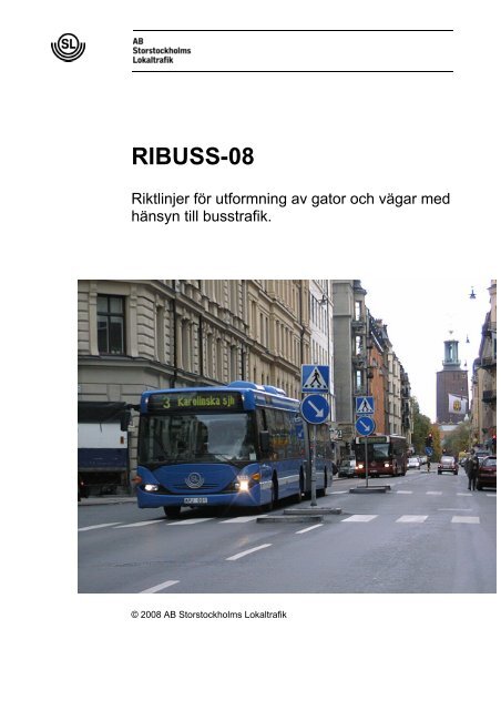 RIBUSS -08 i Rapportmall - SL
