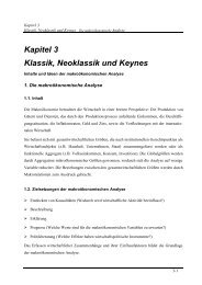 Kapitel 3 Klassik, Neoklassik und Keynes - Stefan.Schleicher(a)wifo.at