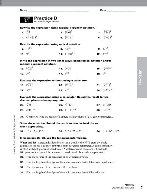 Practice B Mathnmind