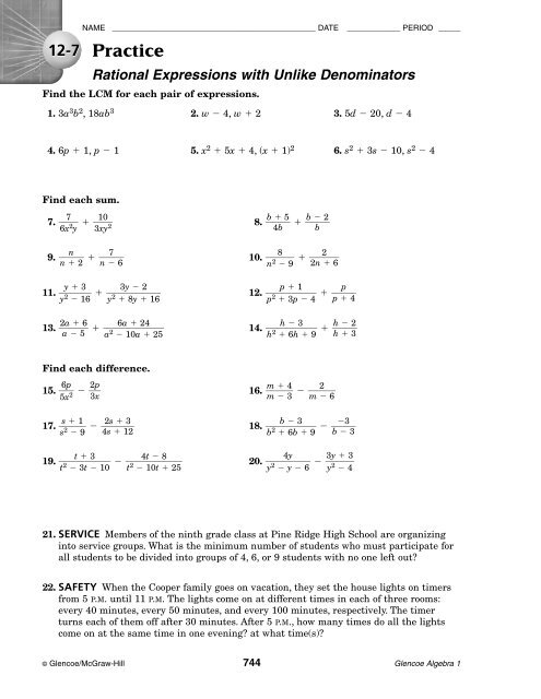 Algebra 1 - MathnMind