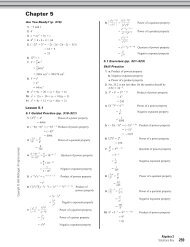 Chapter 5, continued - MathnMind