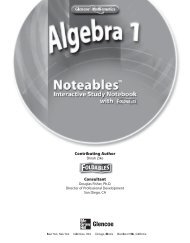 Noteables Interactive Study Notebook - McGraw-Hill Higher Education