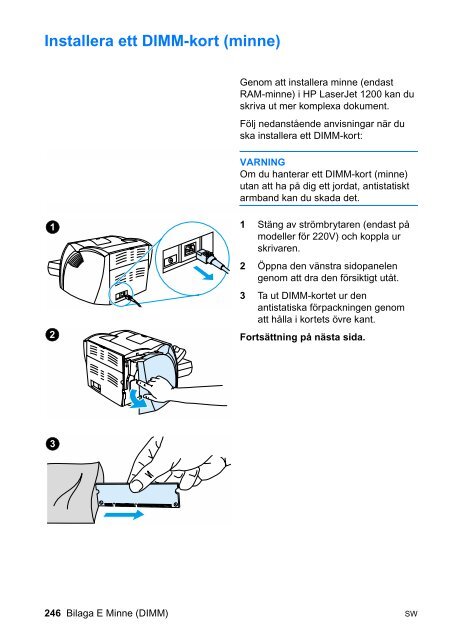 Användarhandbok - HP