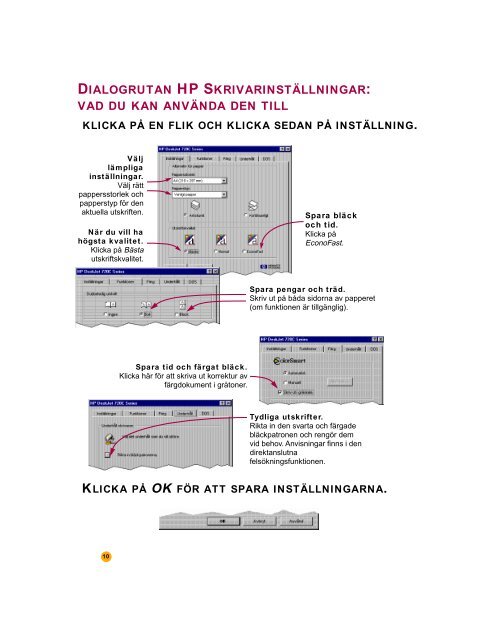 Användarhandbok för skrivaren HP DeskJet 720C ... - Hewlett-Packard