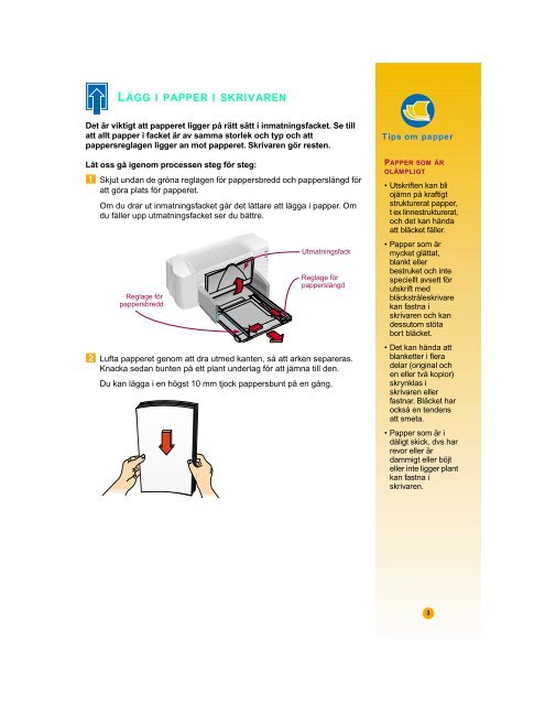 Användarhandbok för skrivaren HP DeskJet 720C ... - Hewlett-Packard