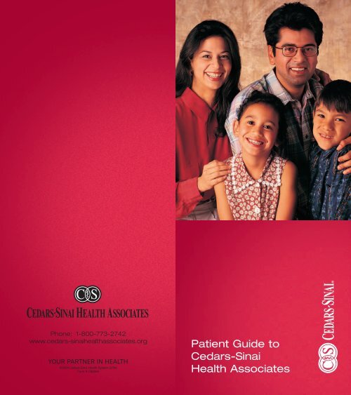 Patient Guide to Cedars-Sinai Health Associates