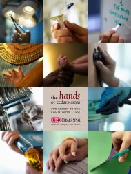the hands - Cedars-Sinai
