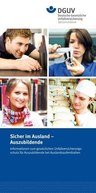 Sicher im Ausland – Auszubildende - DGUV