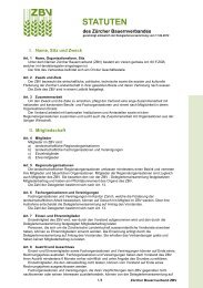 Statuten als PDF - Zürcher Bauernverband