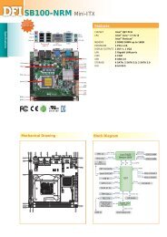 SB100-NRM Mini-ITX - Dfi