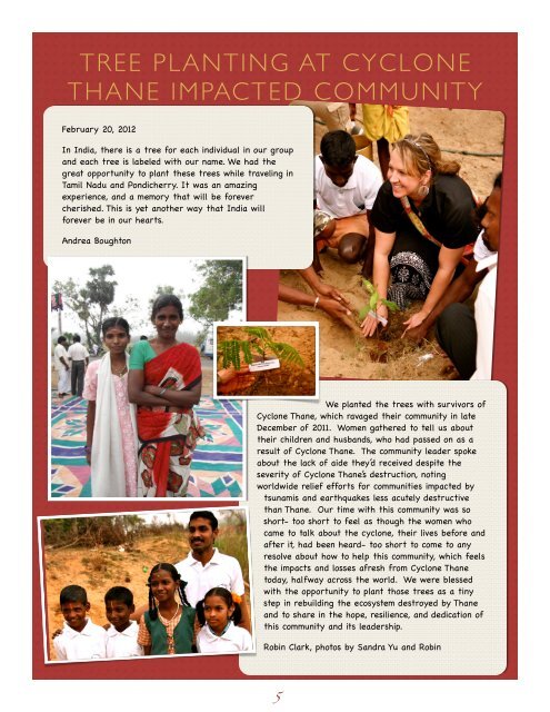 India journal - Great Lakes Leadership Academy - Michigan State ...