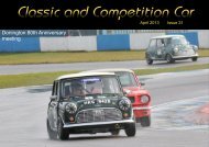 Click here to download a PDF version - Classic and Competition Car