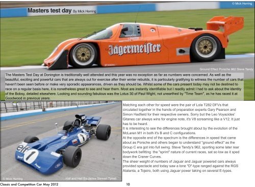 to download the PDF version - Classic and Competition Car