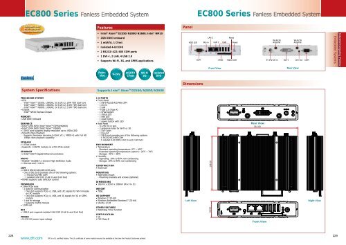 EC800 Series - Dfi