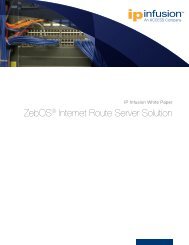 ZebOS® Internet Route Server Solution - Light Reading