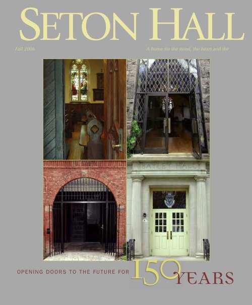 2006 fall magazine - Seton Hall University