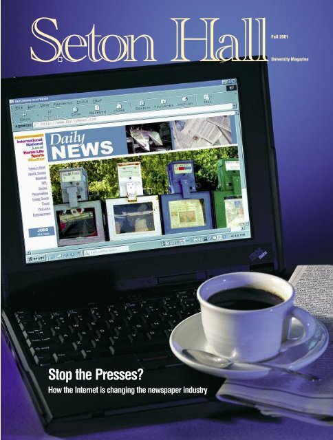 Seton Hall Magazine Fall 2001 Seton Hall University