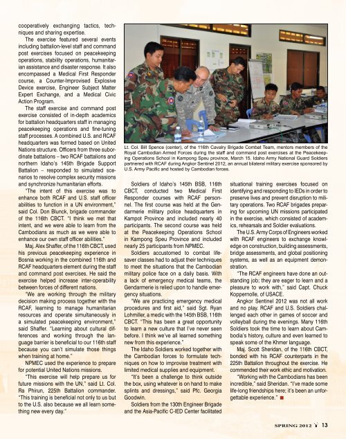 The Gem State Guardian - Spring 2012