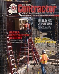 The Alaska Contractor: Fall 2007 - Alaska Quality Publishing, Inc.