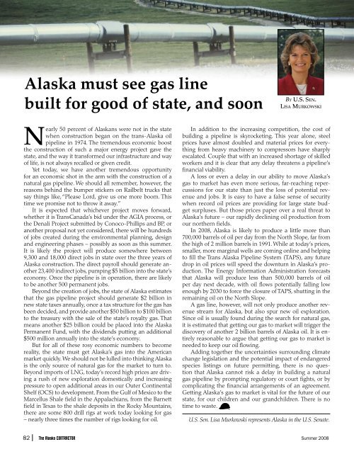The Alaska Contractor - Summer 2008