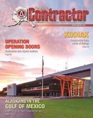 The Alaska Contractor - Alaska Quality Publishing, Inc.