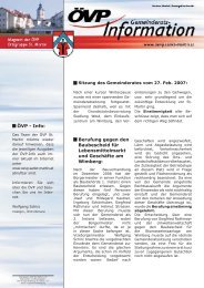 ÖVP - Info: Berufung gegen den Baubescheid für Lebensmittelmarkt ...
