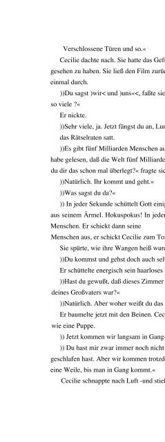 Romane/Gaarder, Jostein - Durch einen Spiegel, in .pdf