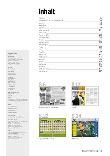 AA Tivoli Echo #07-1112 - Alemannia Aachen