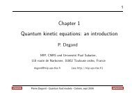 Chapter 1 Quantum kinetic equations: an introduction