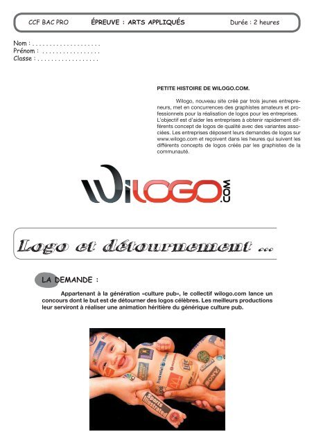 ccf wilogo.indd - La cuvée des arts appliqués