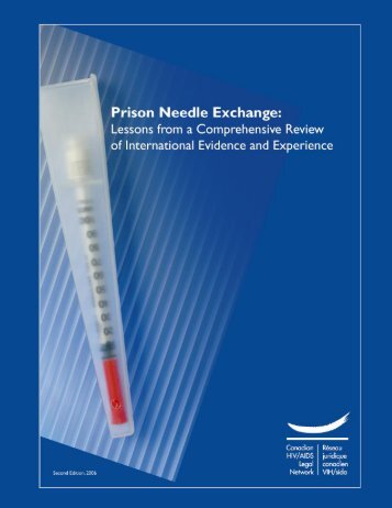 Prison Needle Exchange: Lessons from a Comprehensive Review ...