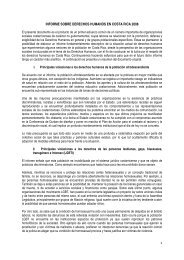 INFORME SOBRE DERECHOS HUMANOS EN COSTA RICA 2008