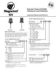 Instruction Manual - Magnetrol International