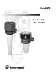 Instruction Manual - Magnetrol International