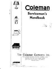 1940's Coleman Serviceman's Handbook