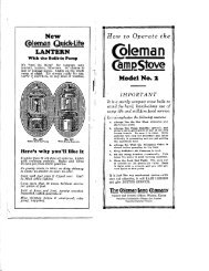 Coleman No. 2 Instructions
