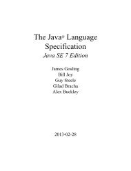 The Java Modeling Language Part 2