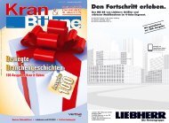 Kran & Bühne, Dezember 2011: Titel