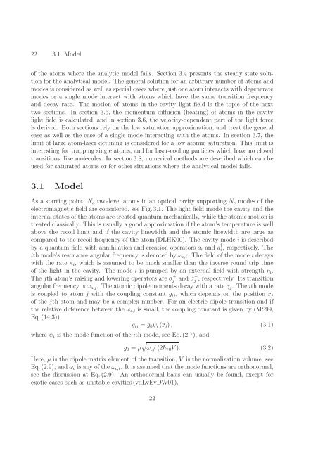 Controlling the motion of an atom in an optical cavity