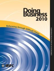 Doing Business 2010 -- Reforming through Difficult Times