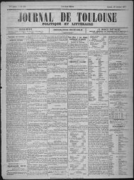 20 Octobre 1877 - Bibliothèque de Toulouse