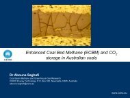 Enhanced Coal Bed Methane (ECBM) - Australian Institute of Energy