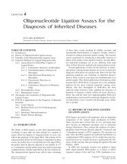 Oligonucleotide Ligation Assays for the Diagnosis of Inherited ...